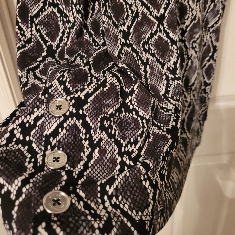 Michael Kors Snakeskin Pattern Dress Size XL - Picture 11 of 12